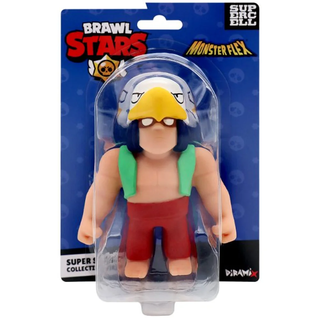 Monster Flex: Brawl Stars nyújtható figurák többféle változatban 1db kép 5