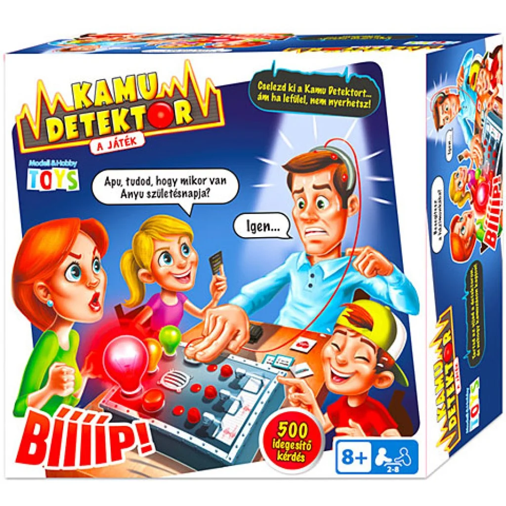 Kamu detektor tásasjáték