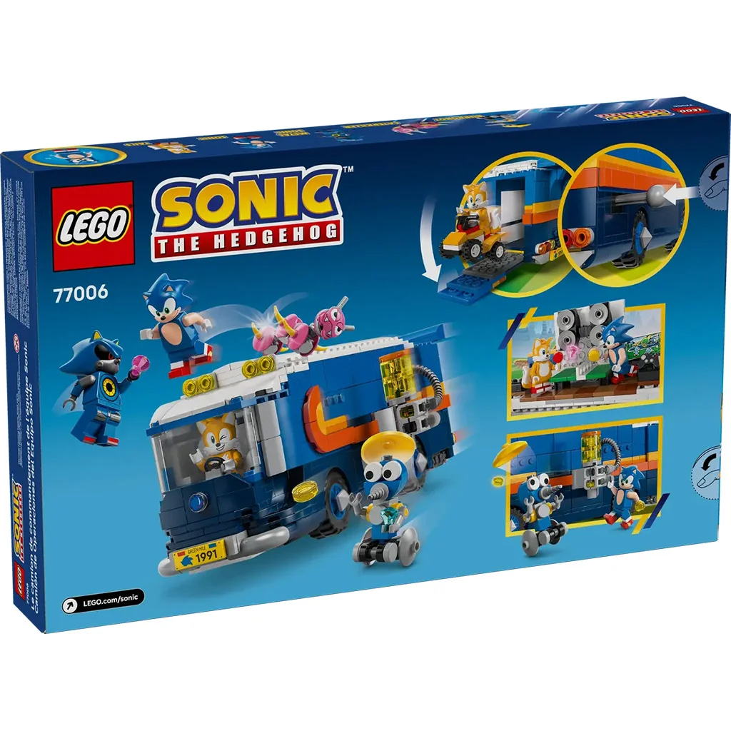LEGO® Sonic the Hedgehog™: Sonic csapatának járműbázisa (77006) kép 7