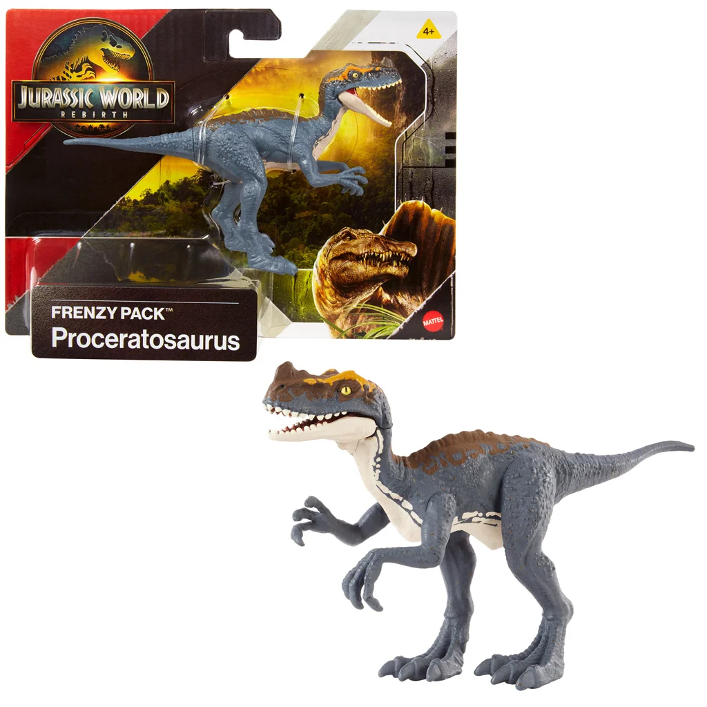 Jurassic World: Újjászületés Frenzy pack Proceraosaurus dinoszaurusz figura - Mattel