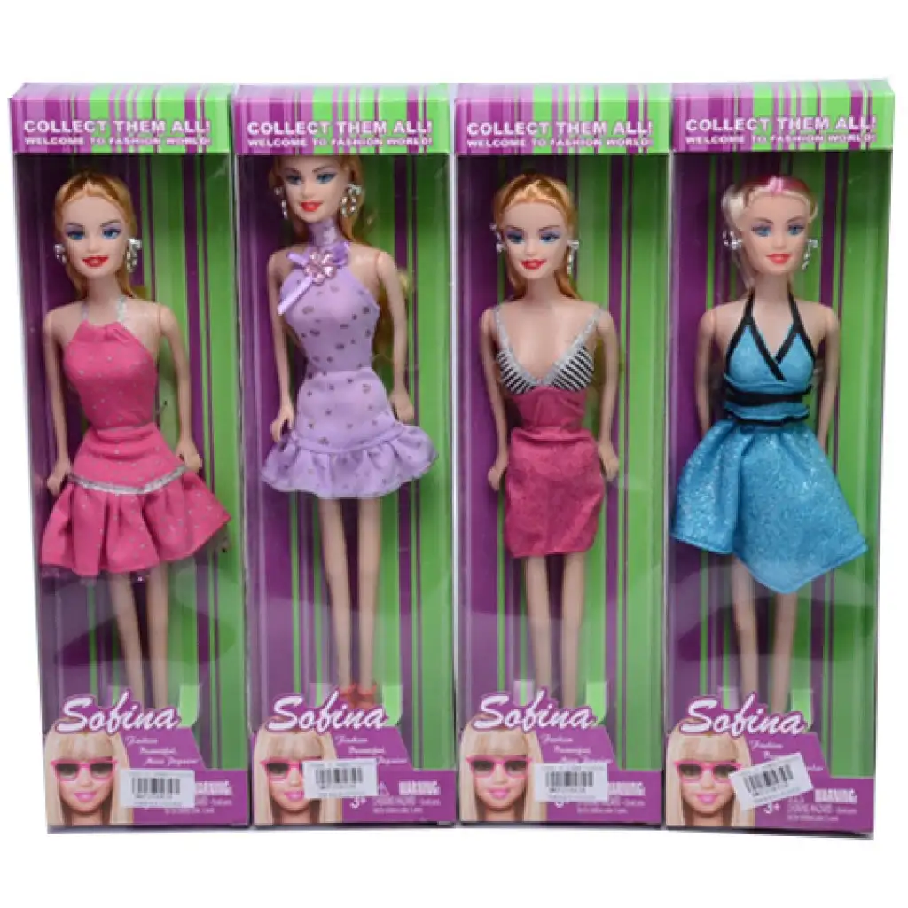 Nicky: Szabina öltöztethető 25cm-es divatbaba négyféle változatban 1db kép 5