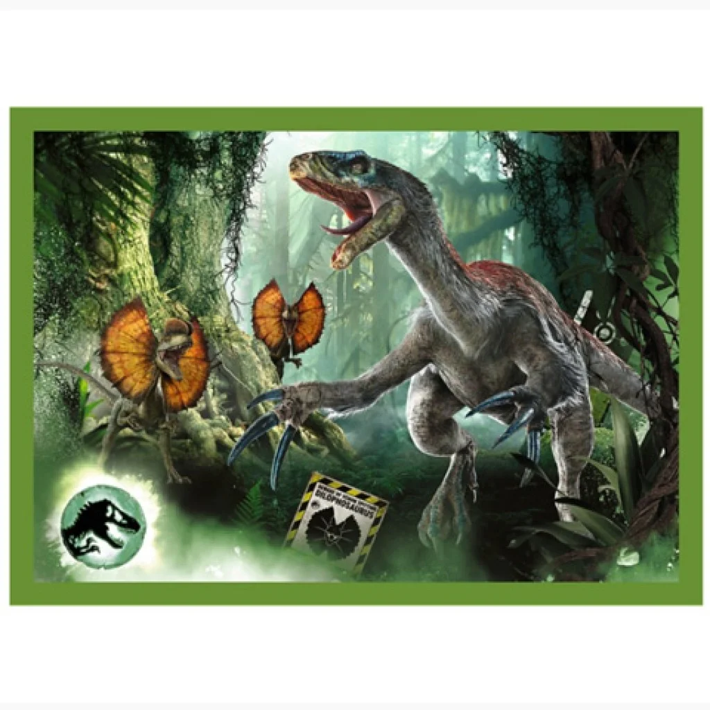 Jurrasic World 4 az 1-ben puzzle - Trefl kép 2