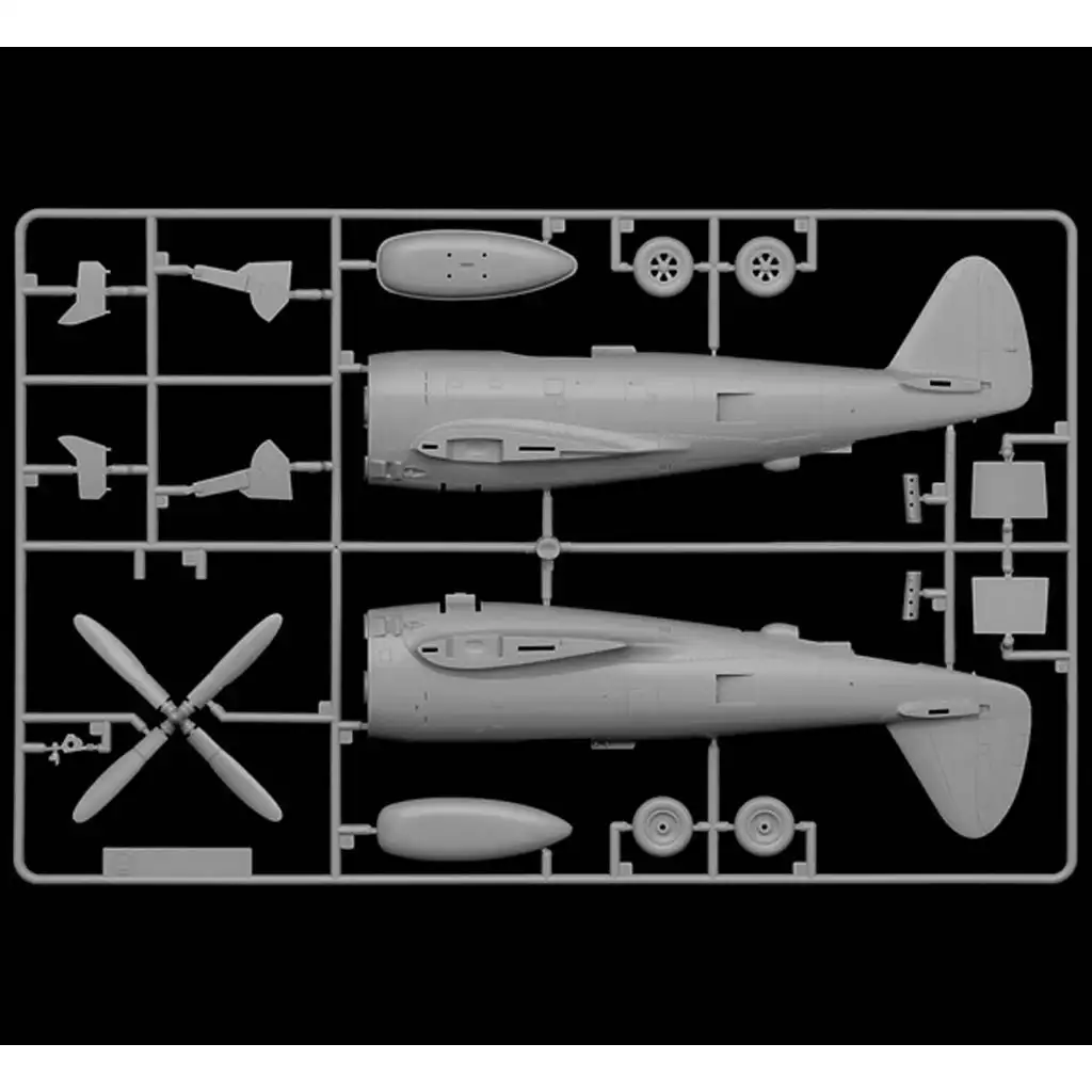 Italeri 1/48 P-47D Thunderbolt repülőgép makett kép 7