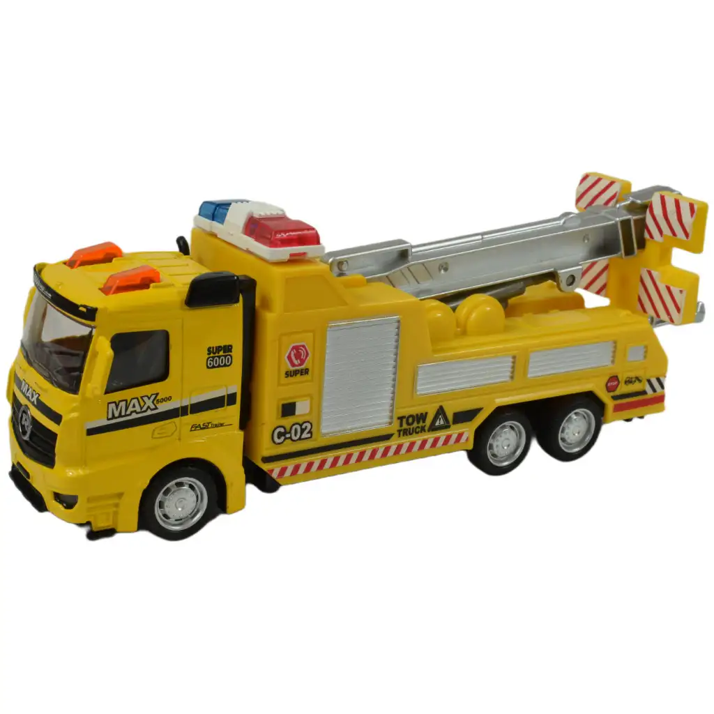 Magic Truck: Lendkerekes teherautó fénnyel és hanggal többféle változatban 20cm kép 2