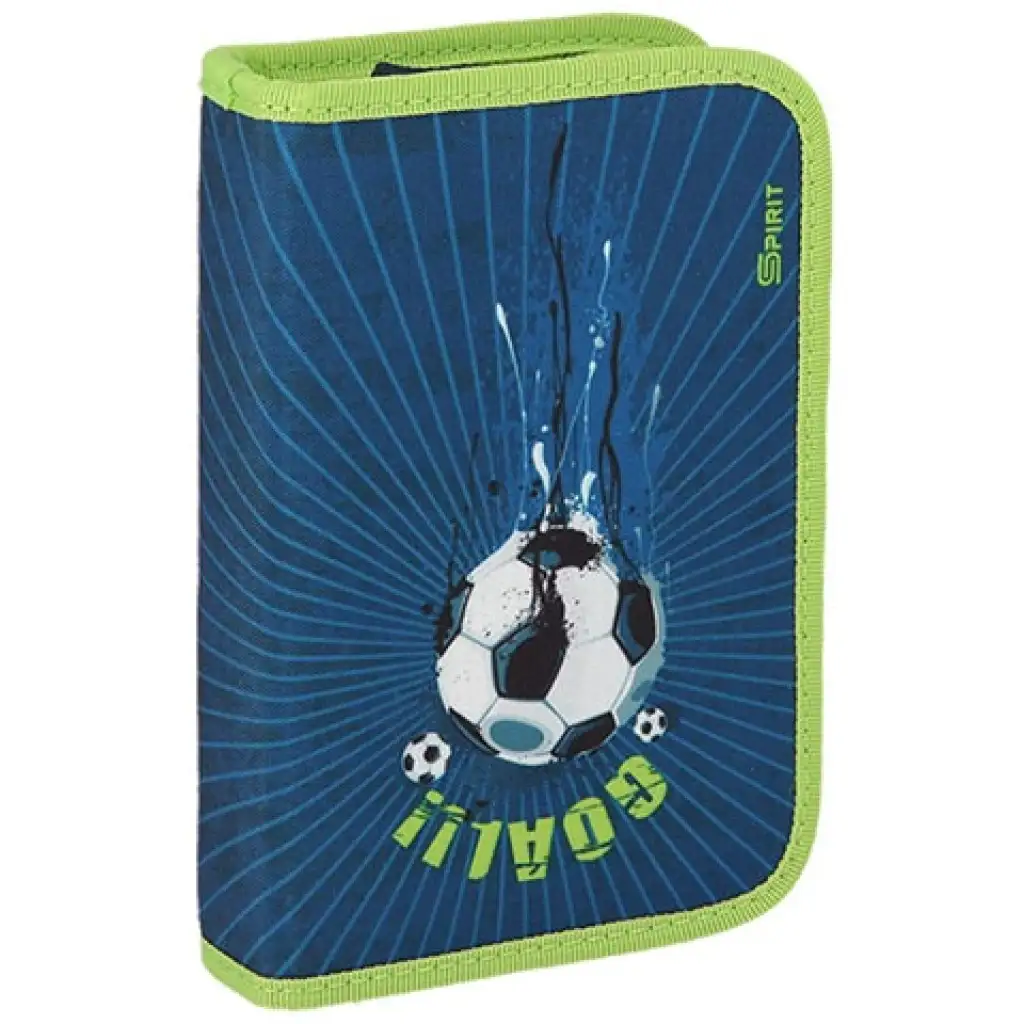 Football goal ergonómikus iskolatáska hátizsák tolltartóval 4db-os szett kép 4