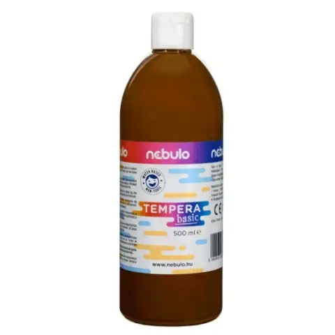 Nebulo: Barna folyékony 500ml-es tempera palackban