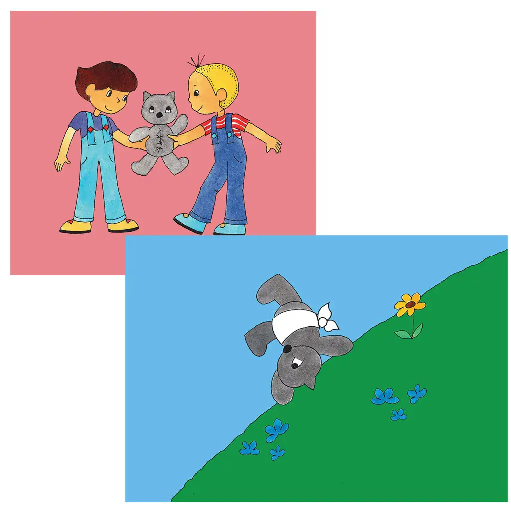 Boribon, a játékmackó diafilm kép 2