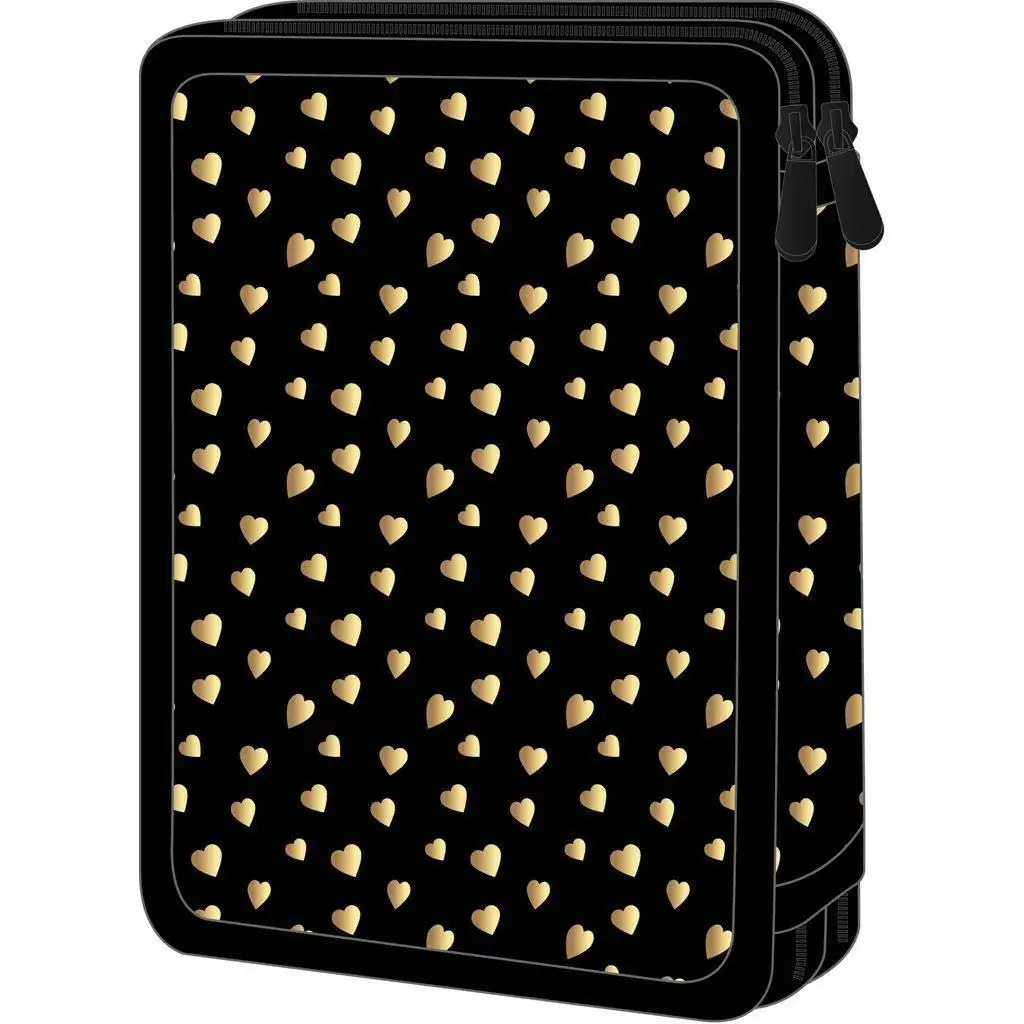 Luna: Butterfly Hearts 2 szintes töltött tolltartó