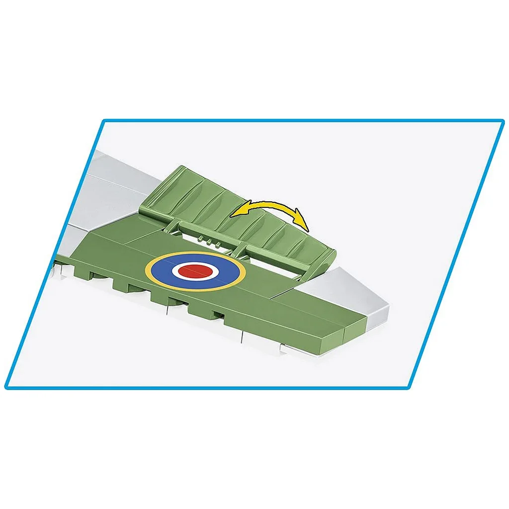 COBI: Spitfire Mk XVI Bubbletop építőjáték (5865) kép 4