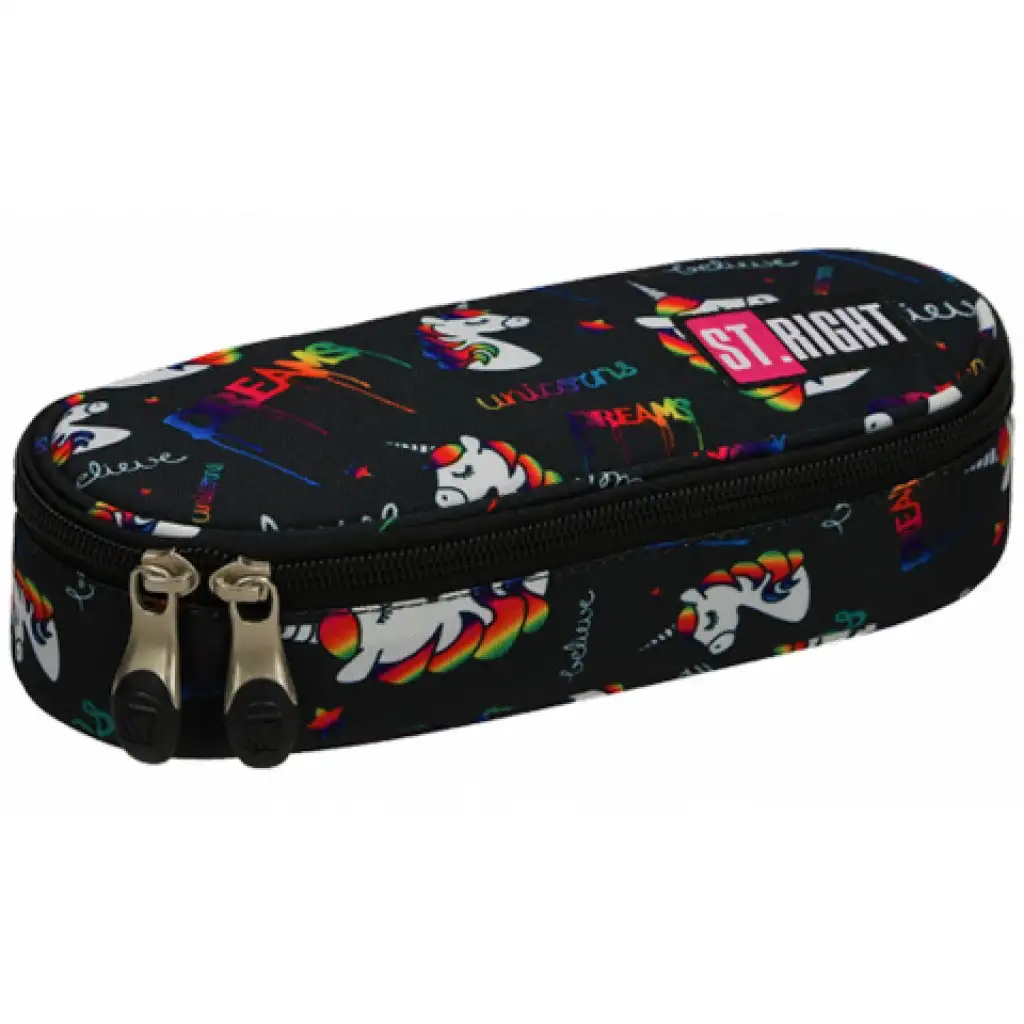 St.Right Unikornis ovális tolltartó