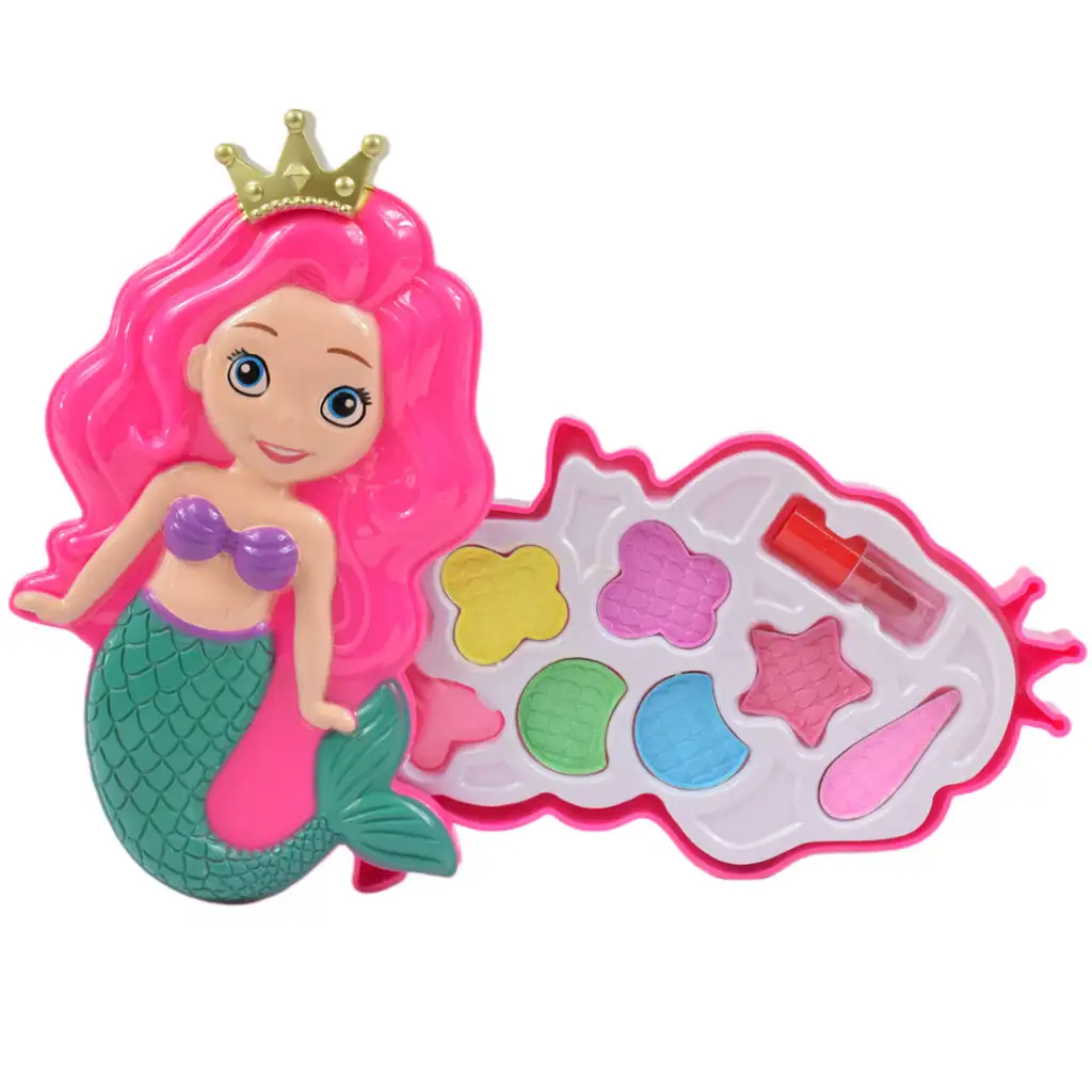 Make Up Set: Sellő formájú sminkpaletta rúzzsal kép 4