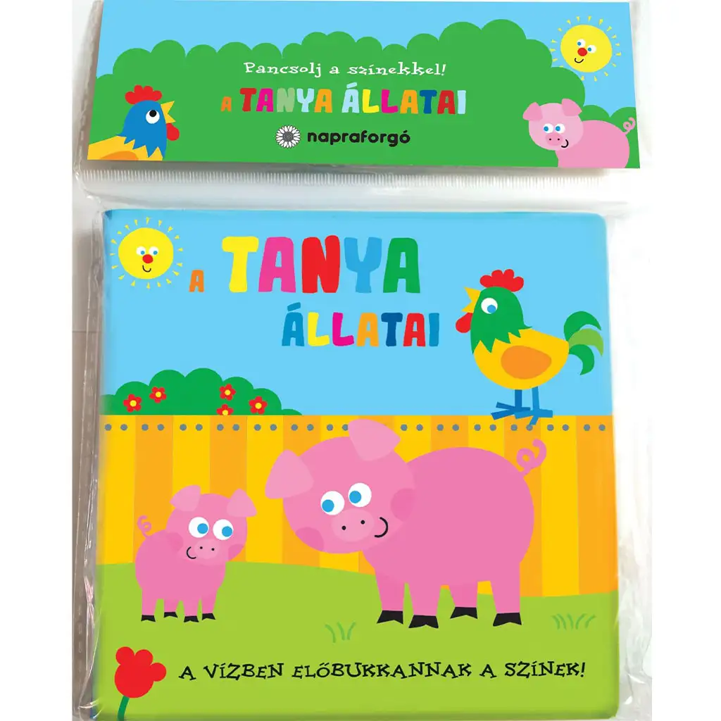 Pancsolj a színekkel! - A tanya állatai pancsoló könyv