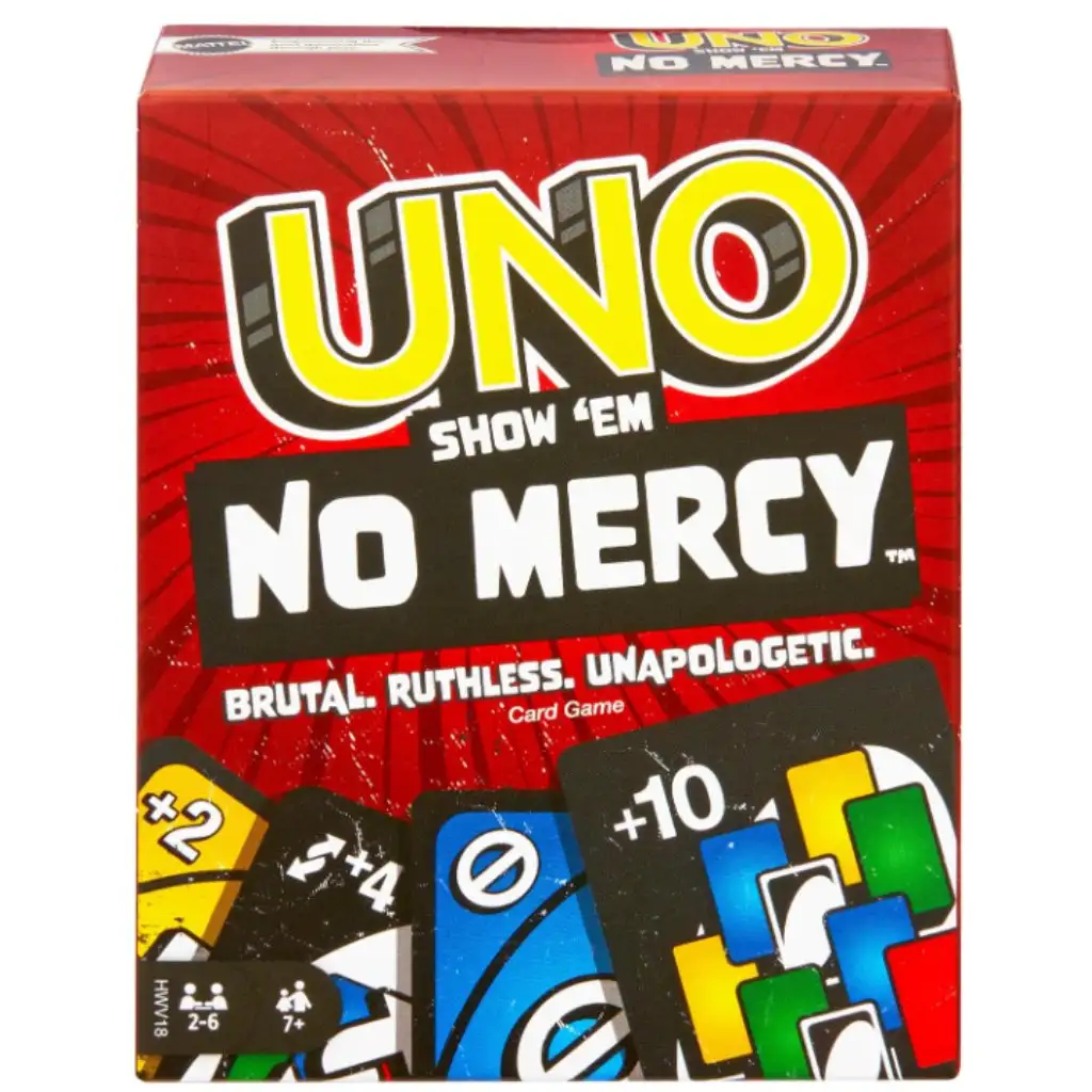 UNO No Mercy: Nincs kegyelem kártyajáték - Mattel