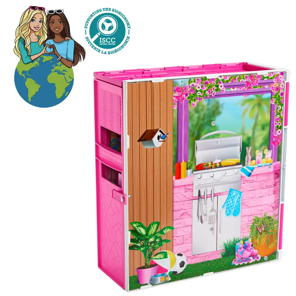 Barbie: Együtt a Földért álomház kiegészítőkkel - Mattel kép 4