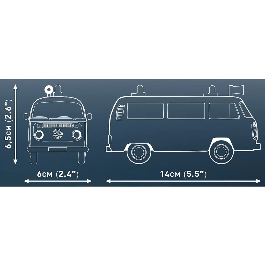 COBI: Volkswagen T2b Tűzoltóautó építőjáték (24622) kép 4