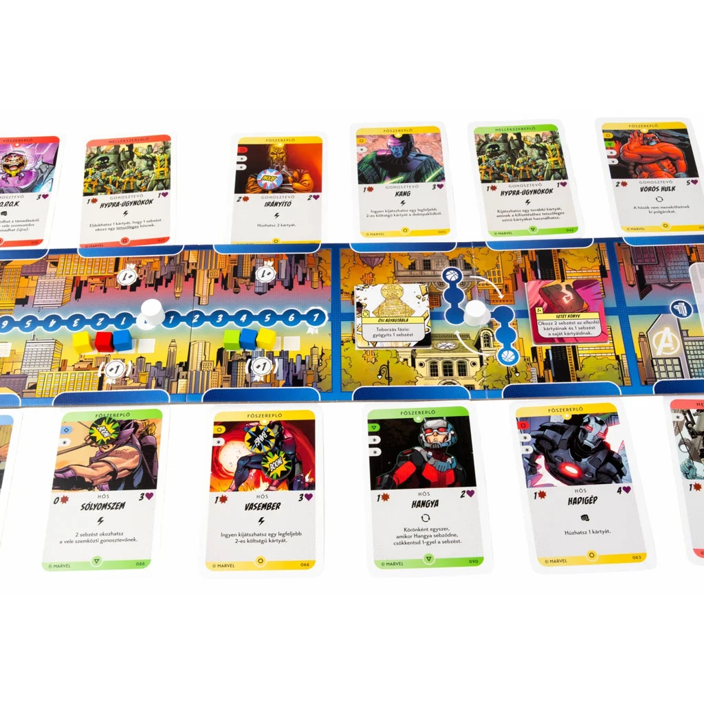 Marvel összecsapás New Yorkban társasjáték kép 2