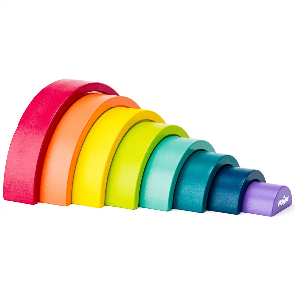 Fa Szivárványos Balance ügyességi játék - Woodyland kép 2