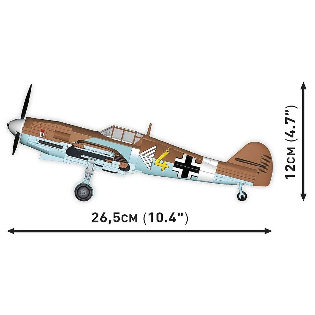 COBI: Messerschmitt Bf 109 G “Gustav” repülőgép építőjáték (5761) kép 6