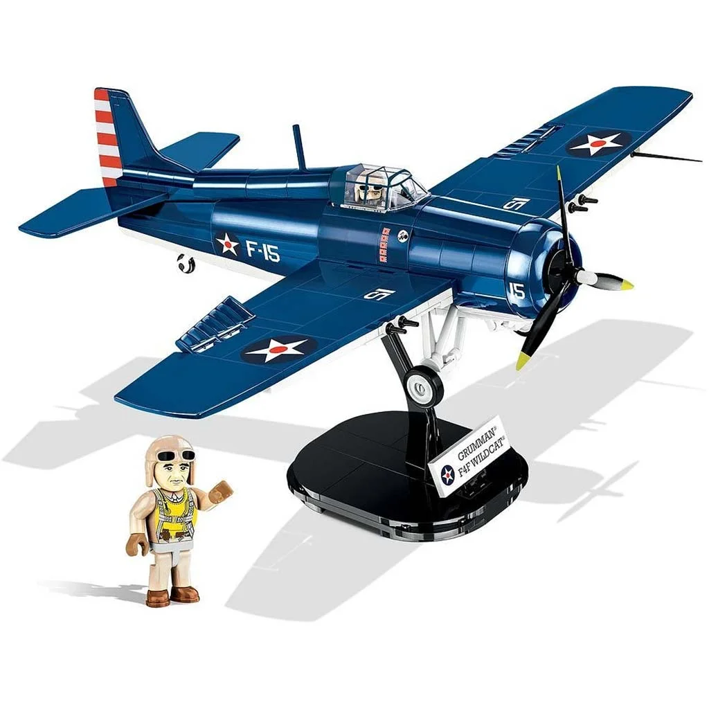 COBI: F4F Wildcat – Northrop Grumman repülőgép építőjáték (5731) kép 3