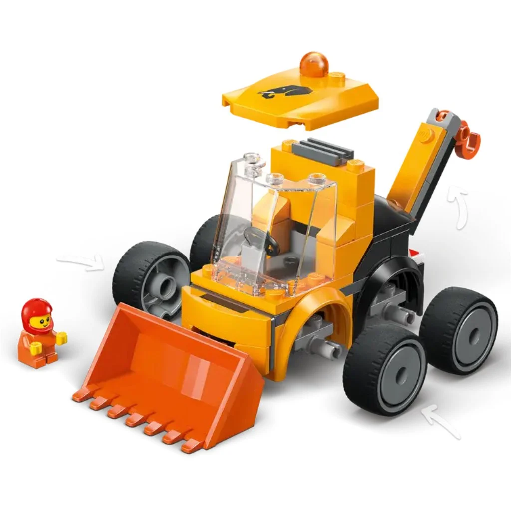 LEGO® City: Járgányok – Építőipari rakodó (60483) kép 3