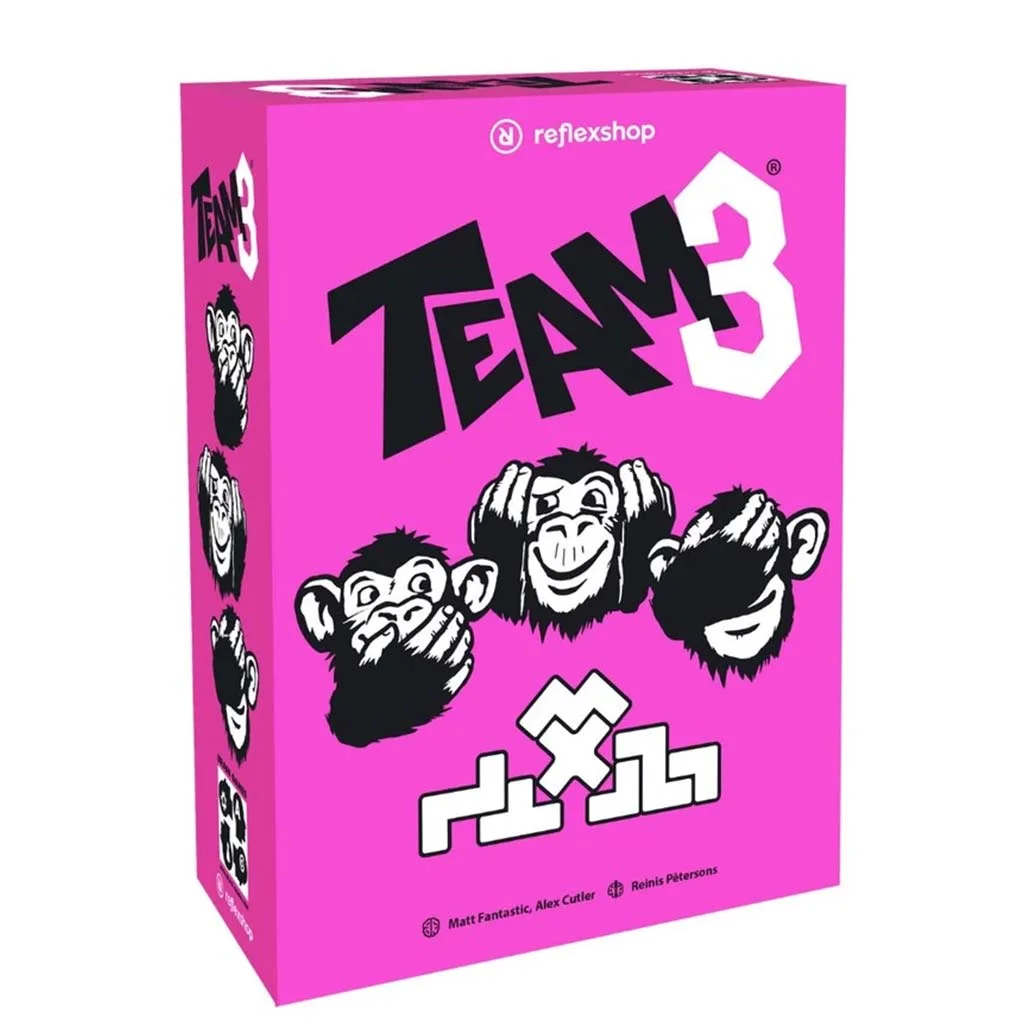 Team3 rózsaszín társasjáték