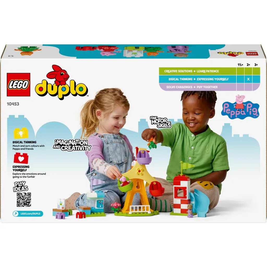 LEGO® DUPLO®: Peppa malac Vidámpark (10453) kép 2