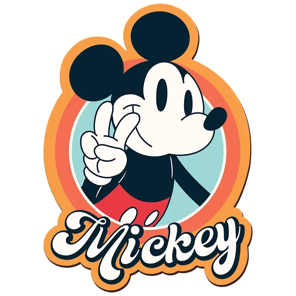 Wood Craft: Disney - Retro Mickey egér 160 db-os prémium fa puzzle - Trefl kép 2