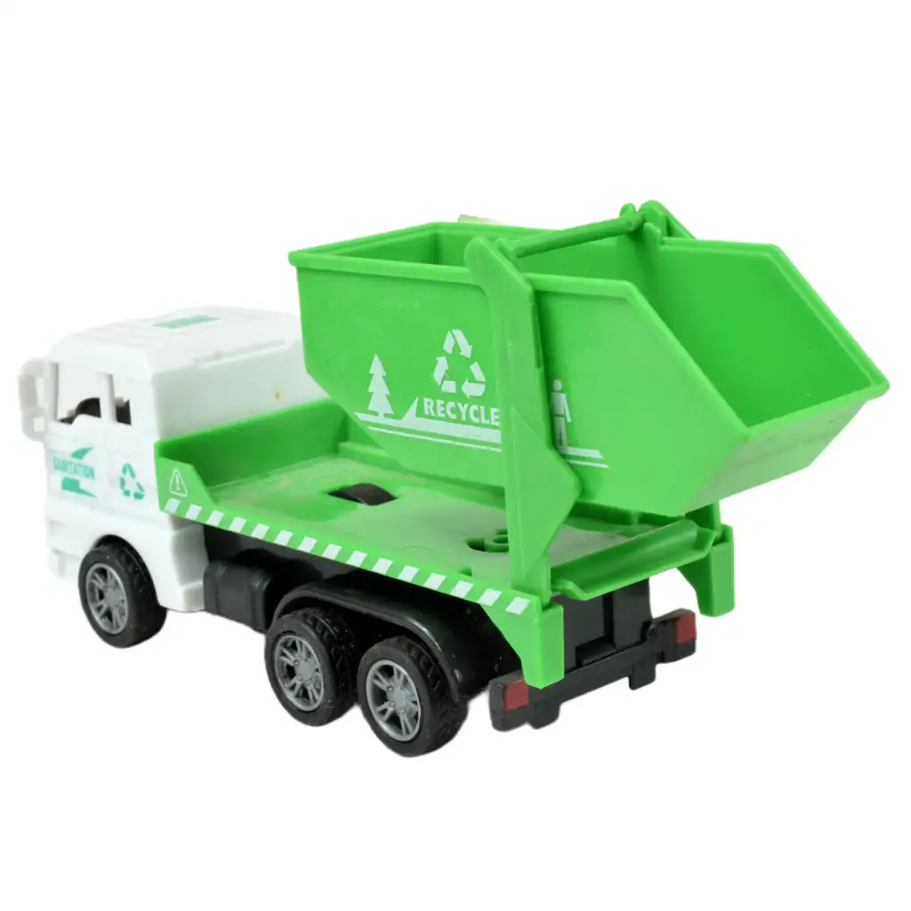 City Truck: Hulladékszállító kamion többféle változatban 12cm kép 7