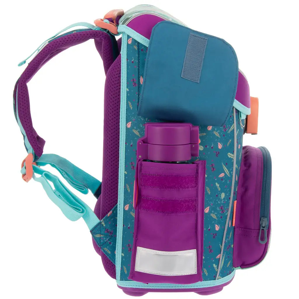 Ars Una: My Secret Garden mágneszáras kompakt ergonomikus iskolatáska, hátizsák 33x41x24cm kép 2
