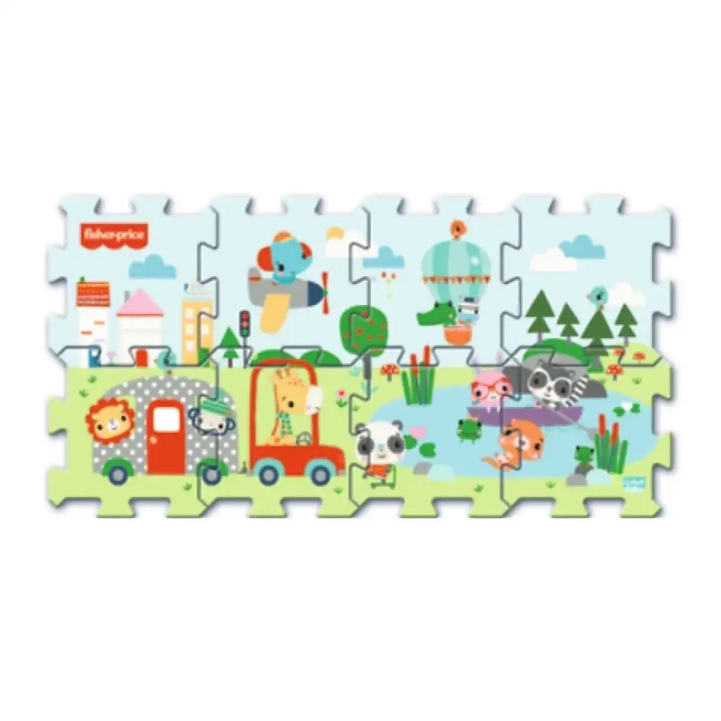 Fisher-Price Smile szivacs puzzle - Terfl kép 4