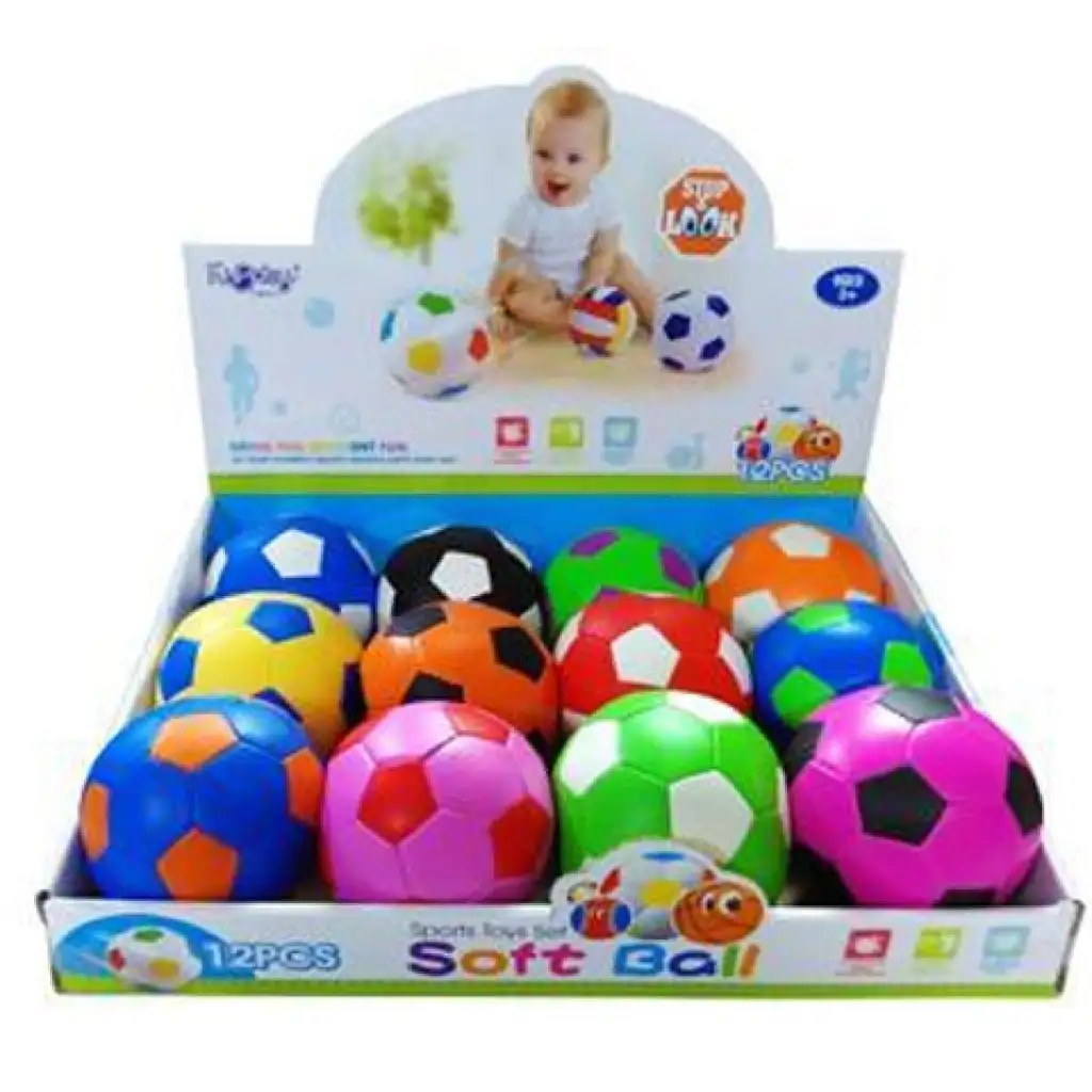 Stop & Look: Softball 10cm-es labda többféle színben