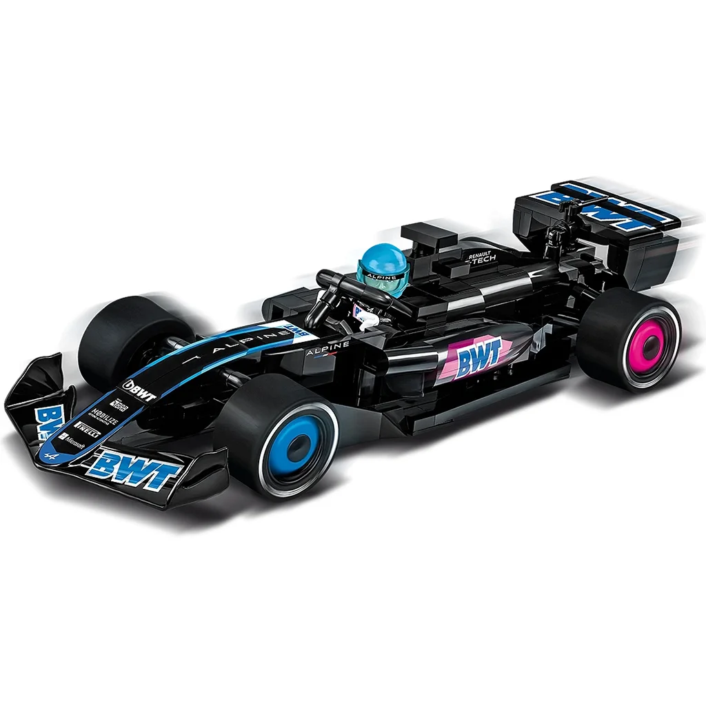 COBI: BWT Alpine F1 Team Car versenyautó építőjáték (1684) kép 2