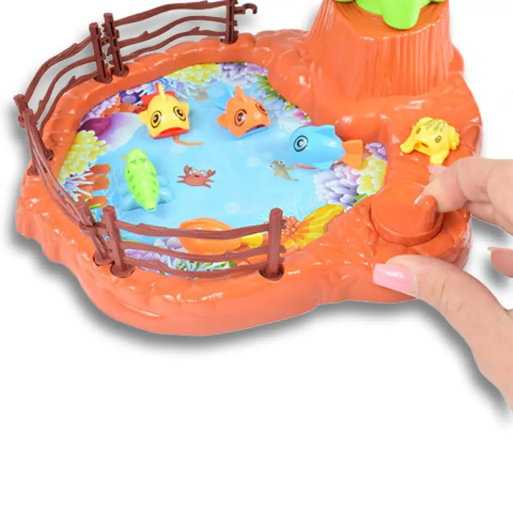 Dínó Peca darus horgászjáték halakkal kép 7