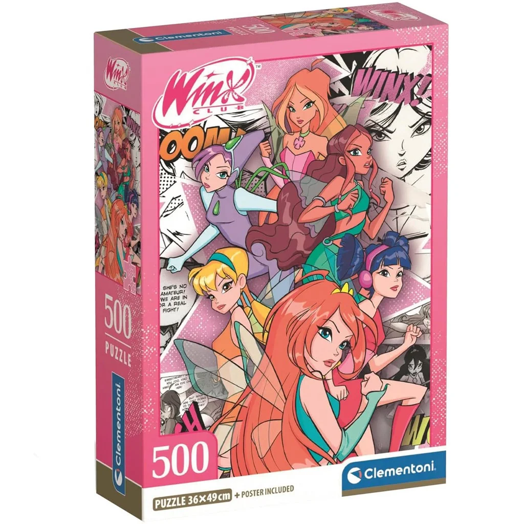 Winx club tündérei 500db-os puzzle - Clementoni