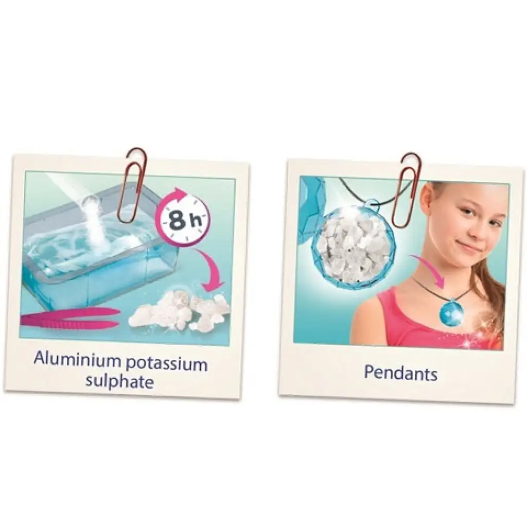 Clementoni: Kristály ékszerek tudományos játékszett kép 3