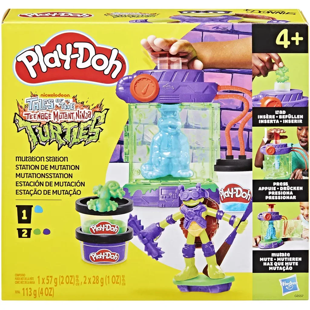 Play-Doh: Tini ninja teknőcök mutation station játékszett - Hasbro