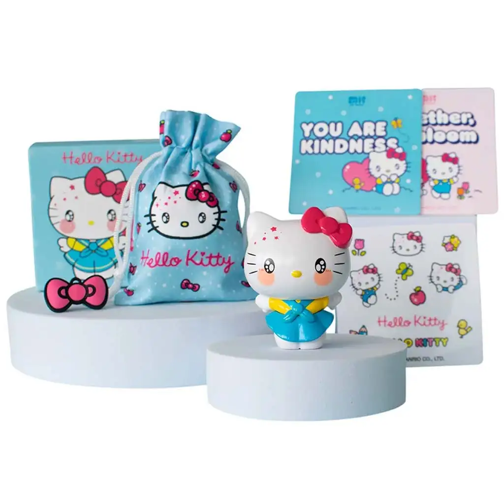 Hello Kitty: Hello Kitty Figura Dobozban kiegészítőkkel 6cm