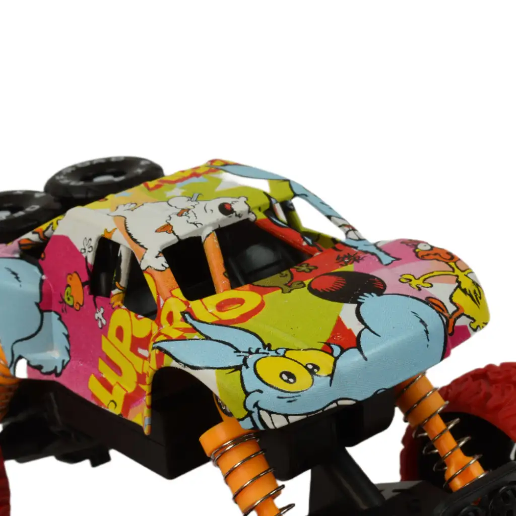 Big Foot Series: Offroad terepjáró kétféle változatban 13cm kép 10