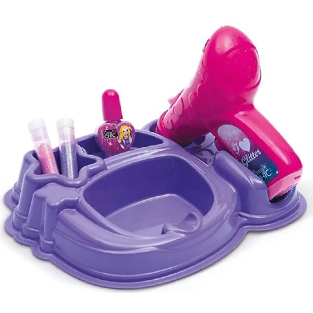 Crazy Chic Glitter Pen csillogó körmök szett - Clementoni kép 2