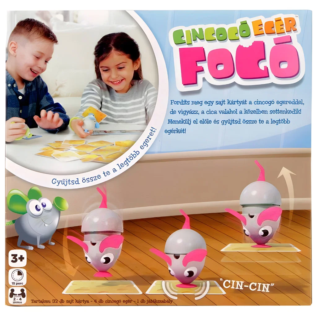 Cincogó egérfogó társasjáték kép 2