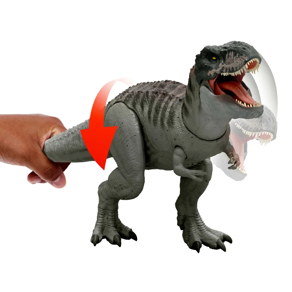 Jurassic World: Újjászületés - Power Devour Tyrannosaurus Rex - Mattel kép 3