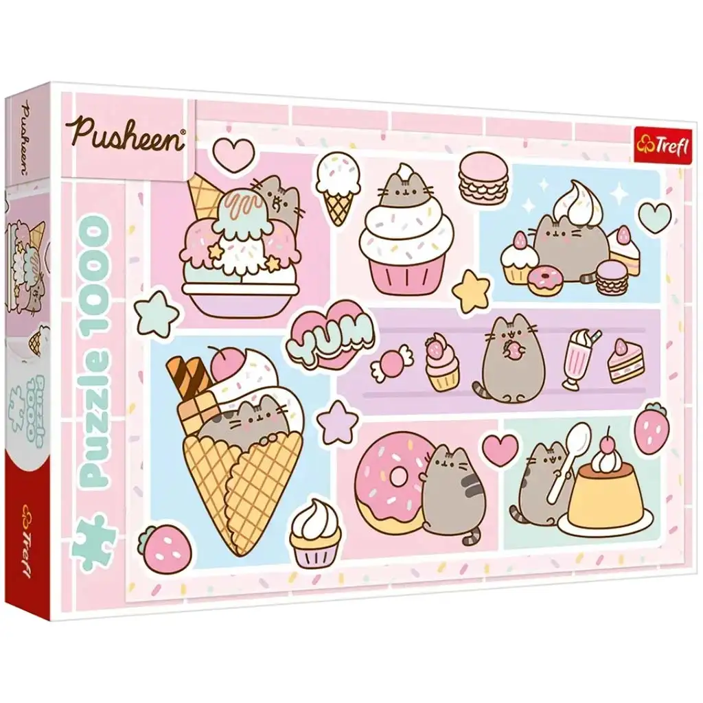 Édes Pusheen 1000db-os puzzle - Trefl