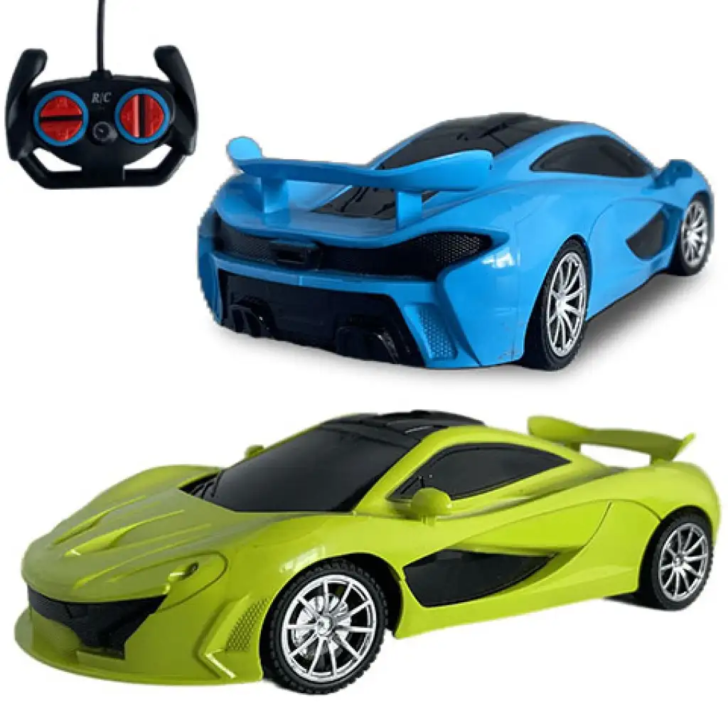 RC Távirányítós sportautó fénnyel kétféle változatban 1/22-es méretarány 20cm 27Mhz kép 5