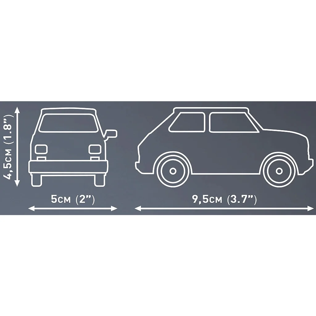 COBI: Polski Fiat 126p Maluch építőjáték (24530) kép 3