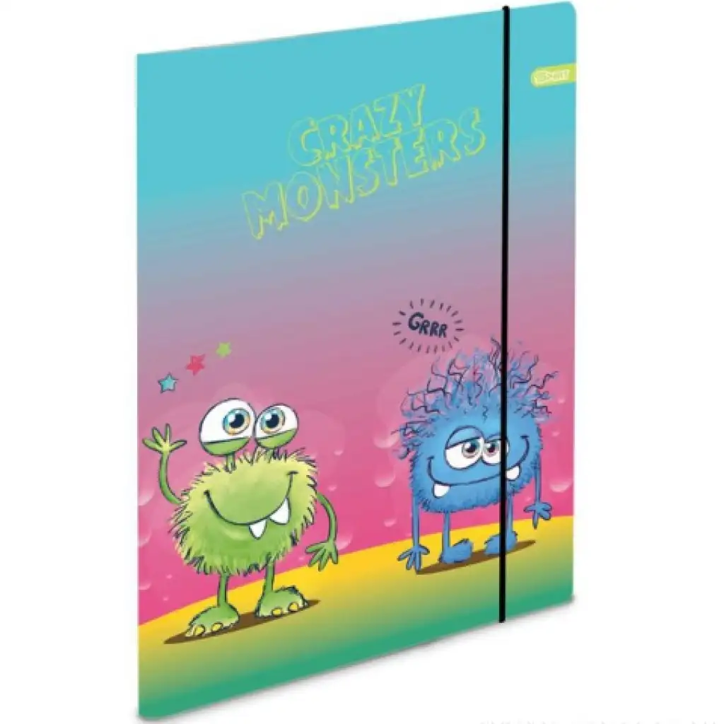 Spirit: Kicsi szörnyek gumis karton mappa A4-es méretben