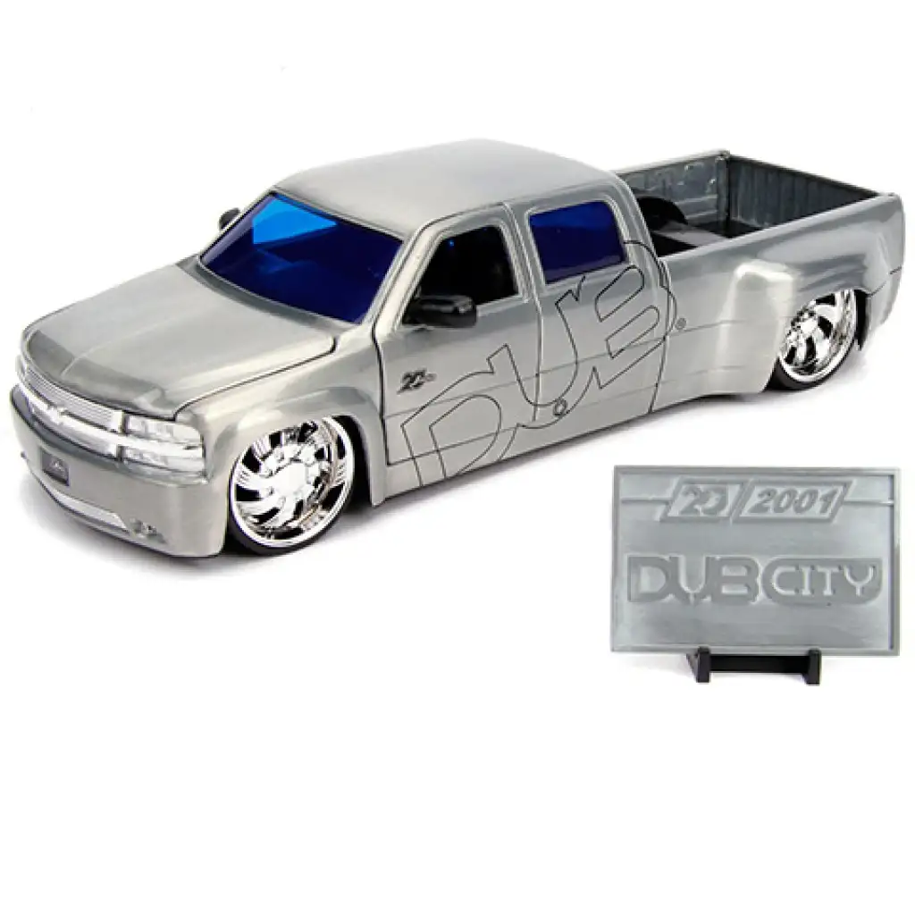 1999 Chevy Silverado Dooley fém autómodell 1/24 - Simba Toys kép 2