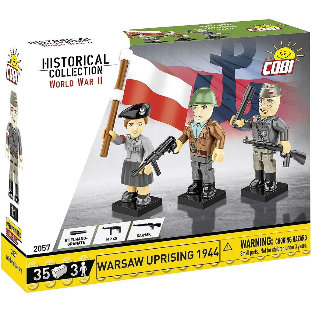 COBI: WWII Varsói lázadás figura szett (2057)