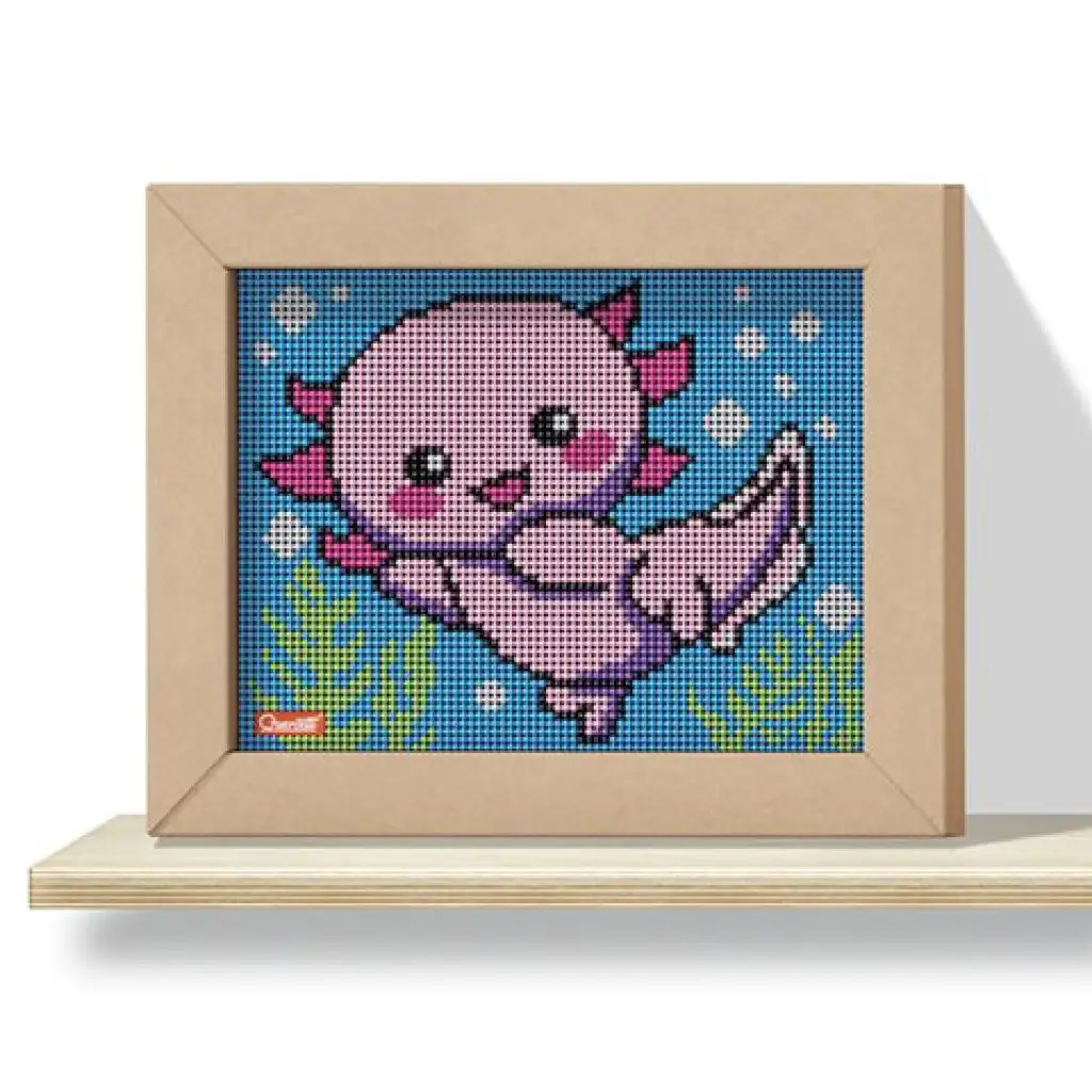 Quercetti: Pixel Art 4 Kawaii Axolotl pötyi kép 2