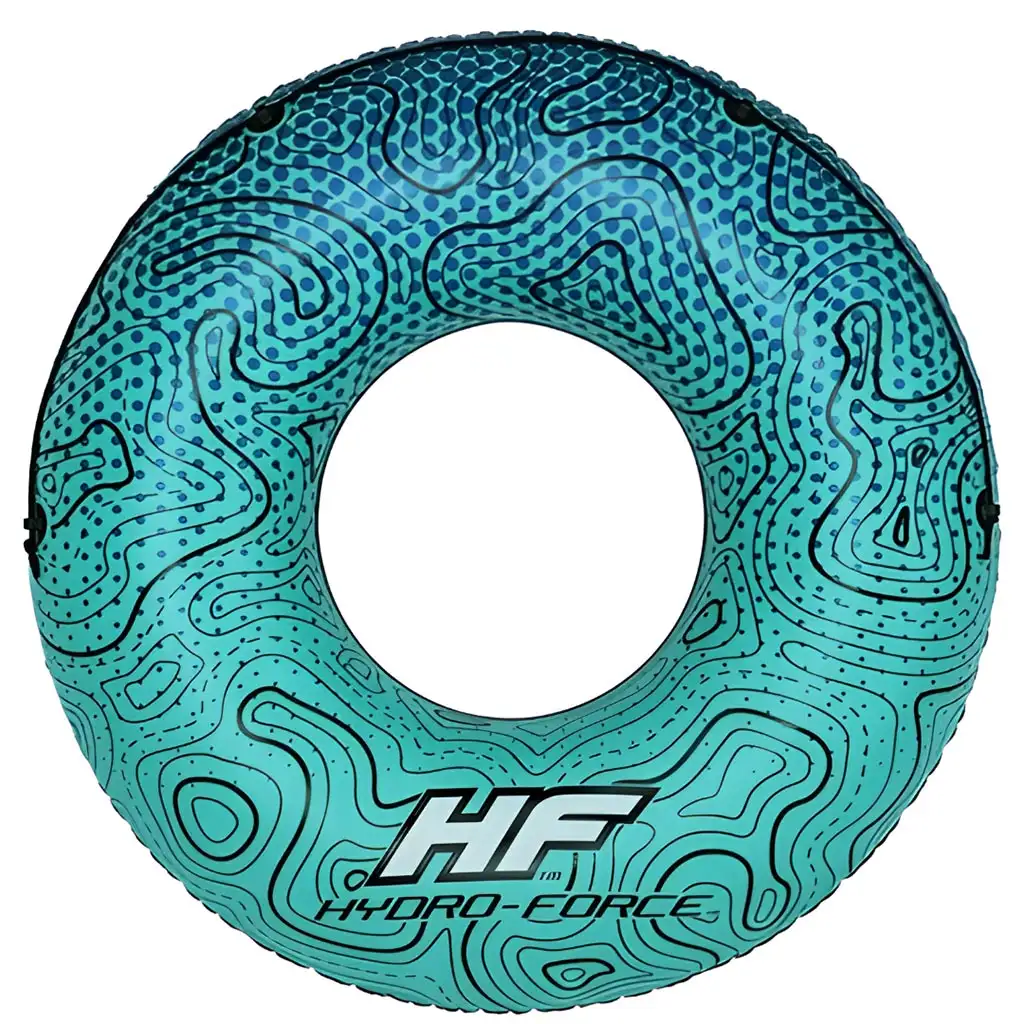 Bestway: Hydro-Force felfújható úszógumi biztonsági kapaszkodó kötéllel 119cm