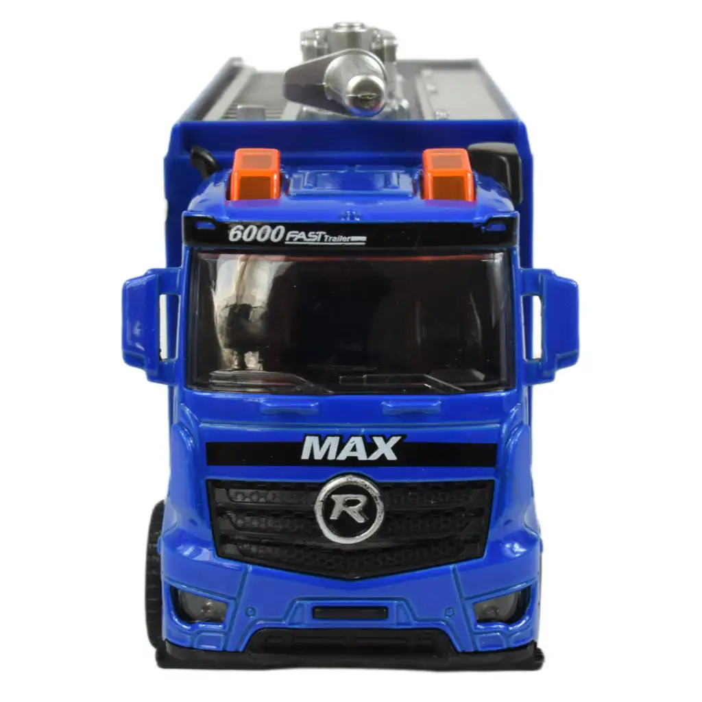 Police Set: Lendkerekes rendőrségi teherautó fénnyel és hanggal többféle változatban 19cm 1db kép 11